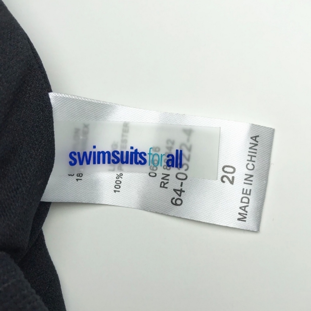 NWT Swimsuits 4 All Tankini TOP santorini - Picture 6 of 7